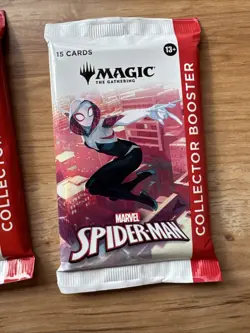 Magic: The Gathering Marvel's Spider-Man Collector Booster Pack X3 - Image 4