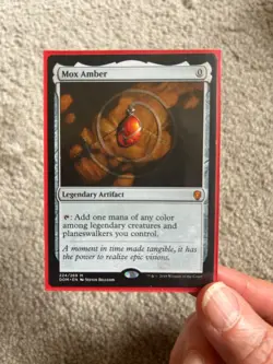 Mox Amber Dominaria Magic the Gathering - Image 1