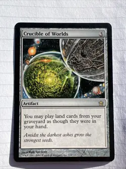 MTG Crucible of Worlds Fifth Dawn Regular MP - Image 1
