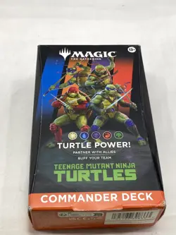 Magic: The Gathering Teenage Mutant Ninja Turtles Commander Deck Turtle Power! - Image 1