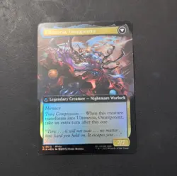 Magic: The Gathering Ultimecia Time Sorceress Omnipotent Foil FFVIII - Image 2