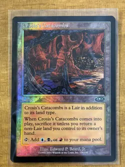 MTG✨CROSIS’S CATACOMBS FOIL✨Planeshift MINT Uncommon SAC/BOUNCE Land UNPLAYED ! - Image 1