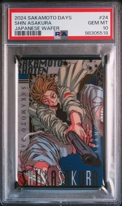 [PSA10] ya14 Psa10 Sp-24 Asakura Shin Sakamoto Days Wafer Card Appraisal Product - Image 1