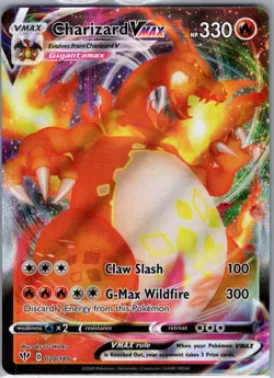 Charizard VMAX 020/189 SWSH03: Darkness Ablaze - Pokemon Card - NM - Image 1