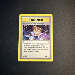 Pokemon TCG : Imposter Oak's Revenge - Team Rocket 1st Edition 76/82 Non Holo NM - Image 1