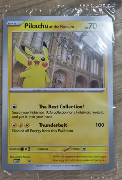 Pikachu At The museum - Sealed - Pokemon x National History Museum - oversize - Image 1