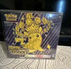 Pokemon Scarlet & Violet Surging Sparks Elite Trainer Box Pikachu - Image 1