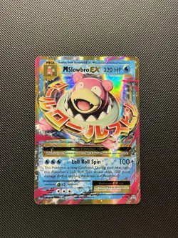 NM M Slowbro EX 27/108 Holo Rare EX Evolutions Pokemon 2016 - Image 1