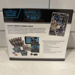 Pokemon Scarlet & Violet Black Bolt Elite Trainer Box ETB New Sealed - Image 2