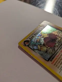 Dark Dugtrio 6/82 Team Rocket 2000 Holo Rare WOTC Pokemon Damaged DMG - Image 2