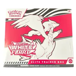 Pokemon Scarlet Violet White Flare Elite Trainer Box (ETB) New Factory Sealed - Image 1
