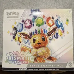 Pokemon Prismatic Evolutions Elite Trainer Box ETB New Sealed - Image 1