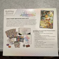 Pokemon Prismatic Evolutions Elite Trainer Box ETB New Sealed - Image 2