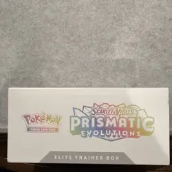 Pokemon Prismatic Evolutions Elite Trainer Box ETB New Sealed - Image 3