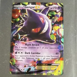 JUMBO Pokemon Gengar EX 034/119 Promo Holo Oversized EX HP 170 - Image 1