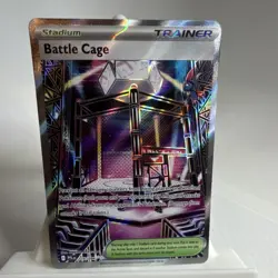 Battle Cage 116/094 ENGLISH Full Art - Pokemon TCG Phantasmal Flames Clean - Image 1