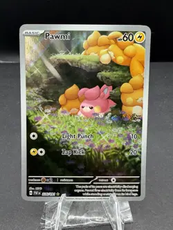 Pawmi 226/091 Illustration Rare Pokemon TCG SV: Paldean Fates NM - Image 1