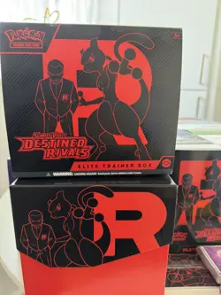 Pokemon Scarlet & Violet Destined Rivals Elite Trainer Box ETB – OPENED - Image 2