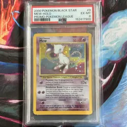 Pokemon Mew Holo 09/53 💫swirl💫 PSA 6 - Image 1