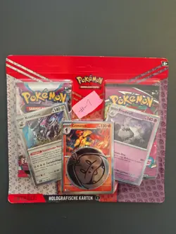 1x Pokemon Enhanced 2-Pack Blister Fusionsangriff Entwicklungen In Paldea Neu #1 - Image 1
