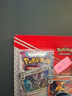1x Pokemon Enhanced 2-Pack Blister Fusionsangriff Entwicklungen In Paldea Neu #1 - Image 2