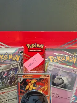 1x Pokemon Enhanced 2-Pack Blister Fusionsangriff Entwicklungen In Paldea Neu #1 - Image 3