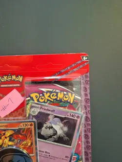 1x Pokemon Enhanced 2-Pack Blister Fusionsangriff Entwicklungen In Paldea Neu #1 - Image 4