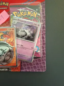 1x Pokemon Enhanced 2-Pack Blister Fusionsangriff Entwicklungen In Paldea Neu #1 - Image 5