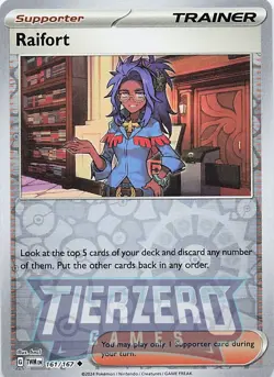 Pokemon Raifort 161/167 Reverse Holo Near Mint - Image 1