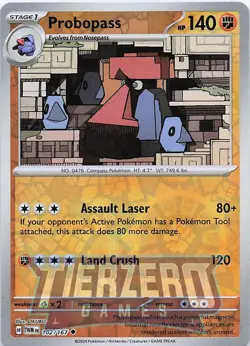 Pokemon Probopass 102/167 Reverse Holo Near Mint - Image 1