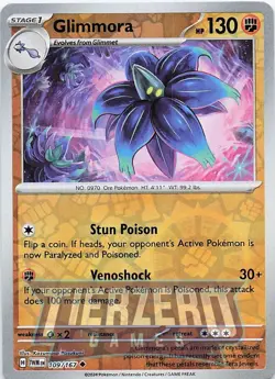 Pokemon Glimmora 109/167 Reverse Holo Near Mint - Image 1