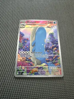 Carte Pokemon Wailord 162/159 EV9 Aventures Ensemble FR - Image 1