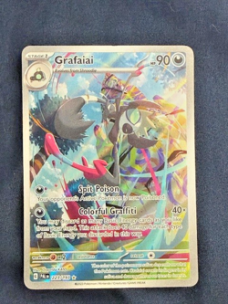 Grafaiai 223/193 Illustration Rare Pokemon Paldea Evolved HP - Image 1