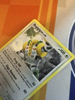 2009 Regigigas DP40 Pokemon Diamond and Pearl Holo Near Mint - Image 2