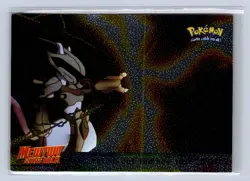 1999 Topps Pokemon Mewtwo Strikes Back Foil Trying Out The New Toy #7 - Image 1
