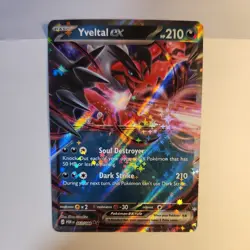 Yveltal ex 53/88 Double Rare Pokemon Perfect Order ME03 NM - Image 1