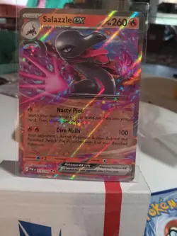 SALAZZLE EX 016/088 POKEMON ME03 PERFECT ORDER DOUBLE RARE - Image 1