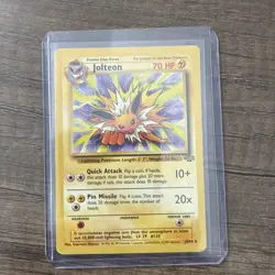 MP/LP Jolteon 20/64 - Jungle Unlimited Non Holo Rare | Pokemon TCG - Image 1