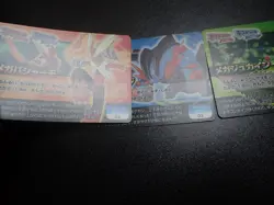 Pokemon Scrap Card x3 Mega Blaziken Swampert Sceptile #12 EX/VG - Image 2