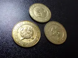 Pokemon Card Banpresto 1997 Promo Game Coin Gold Jigglypuff Scyther Chansey 5401 - Image 5