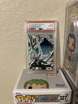 Zoro Dead Man's Game OP12-037 Rare Alternate Art Foil Zoro PSA 10 One Piece - Image 1
