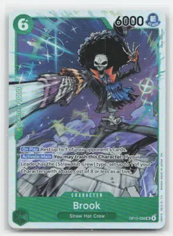 One Piece - Brook () - Adventure on Kami's Island OP15-032 - NM - Image 1