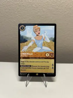 Disney Lorcana Cinderella Melody Weaver 4/204 En 4 NM - Image 1