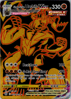 Single Strike Urshifu VMAX - TG29/TG30 - Pokemon Brilliant Stars Secret Rare NM - Image 1