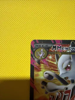 M Mega Mewtwo EX Full Art 160/162 Pokemon XY Breakthrough Ultra Rare - Image 3