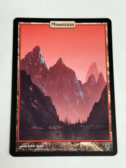 MTG English Mountain (139) NM Normal Unhinged Free Shipping! - Image 1