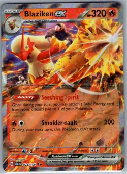 Blaziken ex 024/159 SV09: Journey Together - Pokemon Card - NM - Image 1