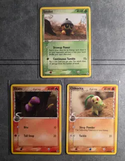 Pokemon Card Artist Set Yuka Morii 3 Card Set- Ekans, Seedot, Etc. NM - Image 1