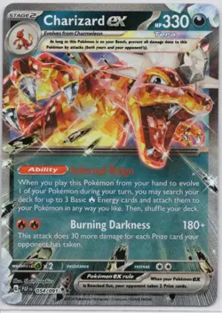 Charizard ex 54/91 Paldean Fates Double Rare, Pokemon Card - Image 1