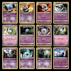 Swoobat Woobat 65.0 Black White Legendary Treasures Pokemon Cards Set - Image 1